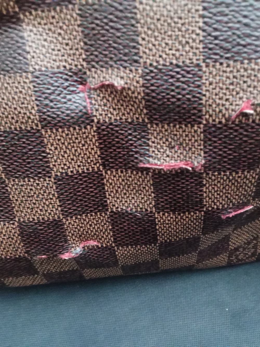 Louis Vuitton Brown Damier Ebene Canvas Speedy Bag - Picture 4 of 6